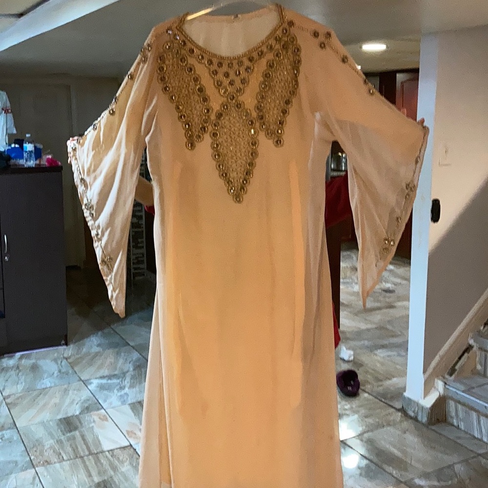 Beige dress